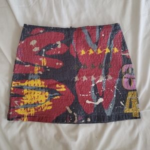 Vintage Snakeskin Skirt